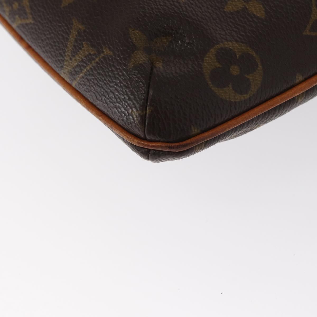 LOUIS VUITTON Monogram Partition Pouch M51901 LV Auth 160812