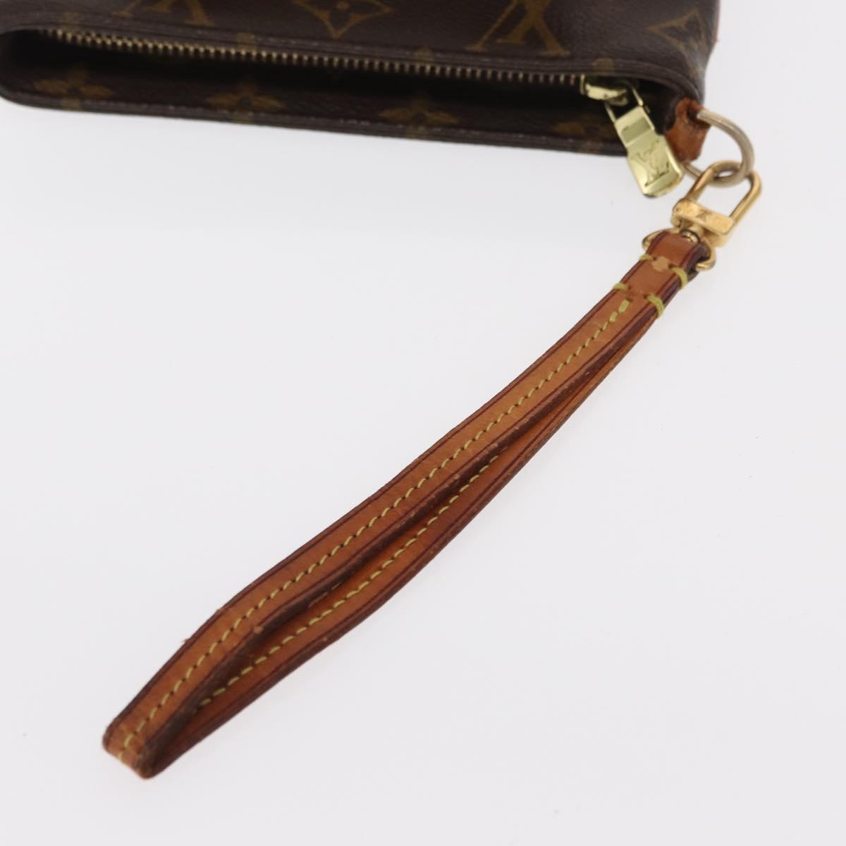 LOUIS VUITTON Monogram Partition Pouch M51901 LV Auth 160812