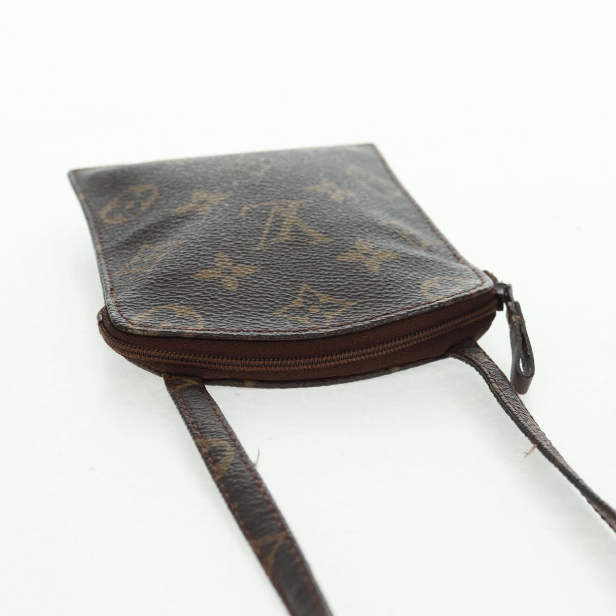 LOUIS VUITTON Monogram Pochette Secret Accessory Pouch M45484 LV Auth 160813