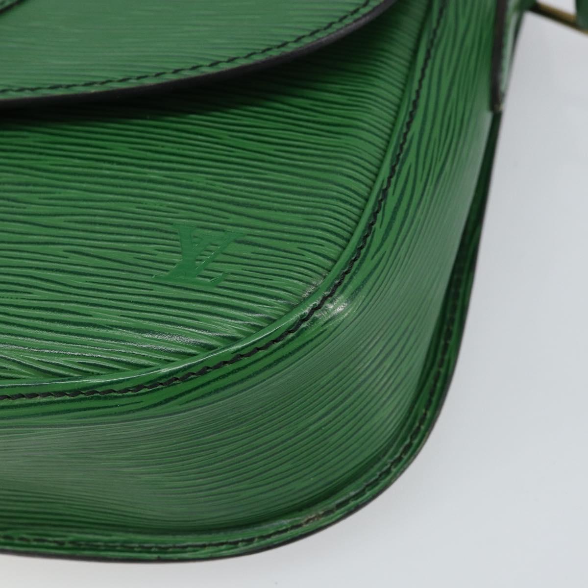LOUIS VUITTON Epi Saint Cloud GM Shoulder Bag Green M52194 LV Auth 160814