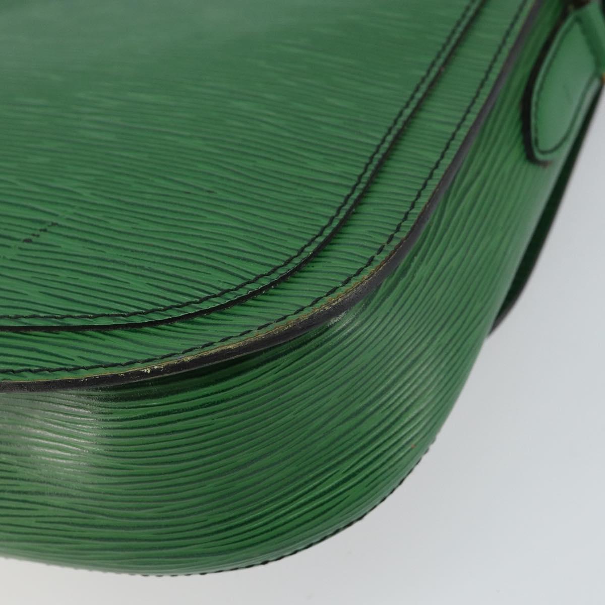LOUIS VUITTON Epi Saint Cloud GM Shoulder Bag Green M52194 LV Auth 160814