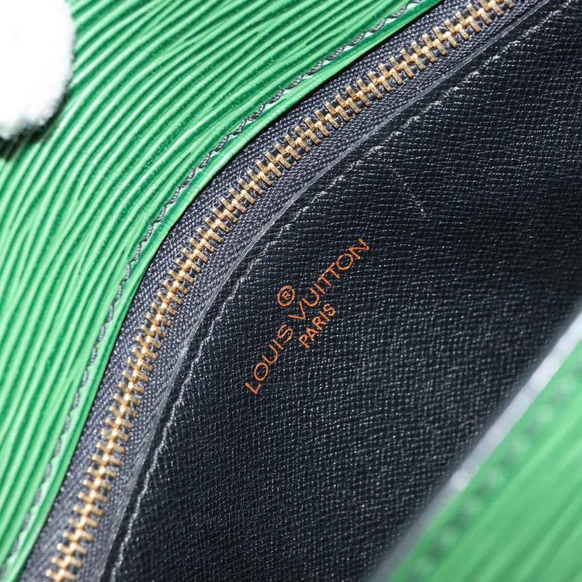 LOUIS VUITTON Epi Saint Cloud GM Shoulder Bag Green M52194 LV Auth 160814