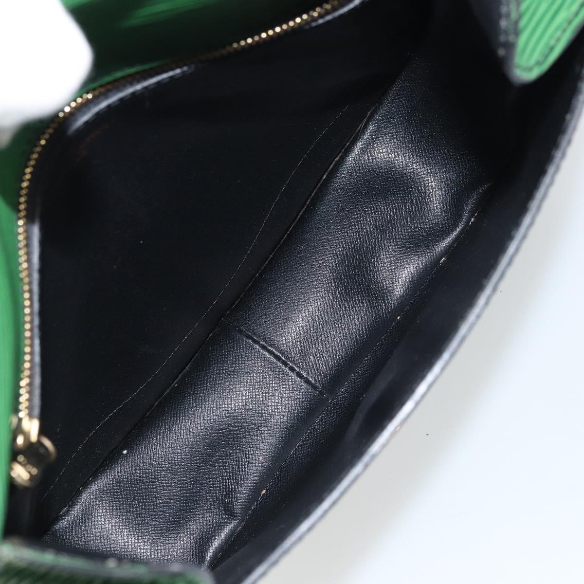 LOUIS VUITTON Epi Saint Cloud GM Shoulder Bag Green M52194 LV Auth 160814