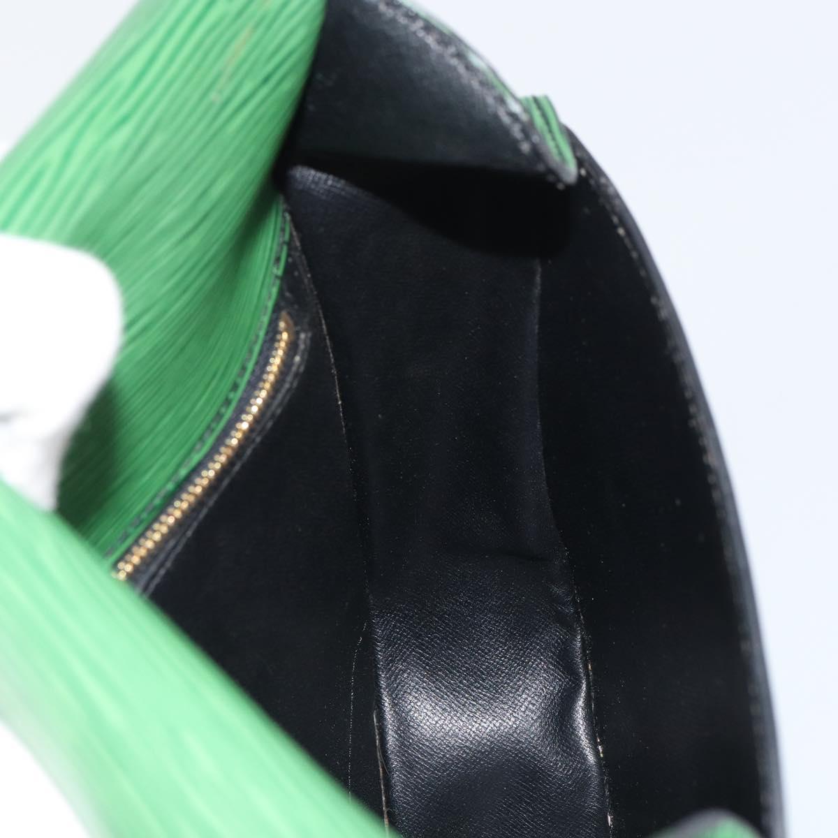 LOUIS VUITTON Epi Saint Cloud GM Shoulder Bag Green M52194 LV Auth 160814