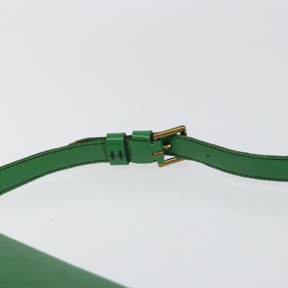 LOUIS VUITTON Epi Saint Cloud GM Shoulder Bag Green M52194 LV Auth 160814