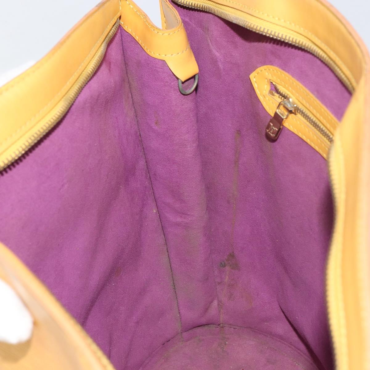 LOUIS VUITTON Epi Saint Jacques Shopping Shoulder Bag Yellow M52269 Auth 160839