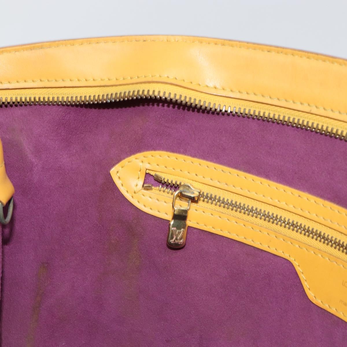 LOUIS VUITTON Epi Saint Jacques Shopping Shoulder Bag Yellow M52269 Auth 160839