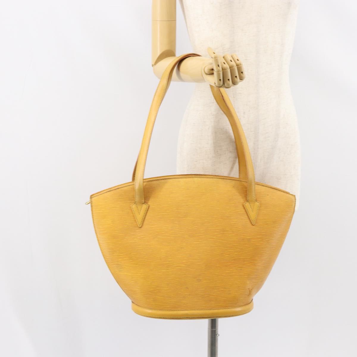 LOUIS VUITTON Epi Saint Jacques Shopping Shoulder Bag Yellow M52269 Auth 160839