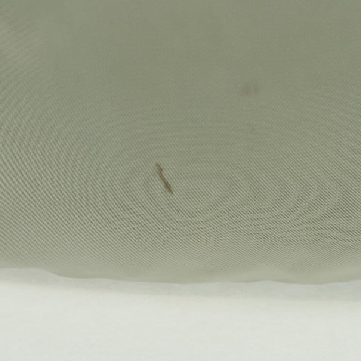 PRADA Shoulder Bag Nylon Gray Auth 160842