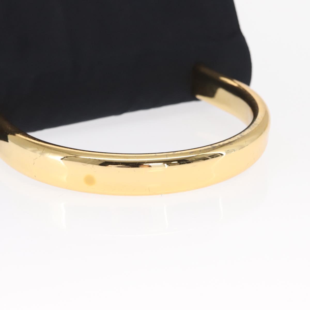 PRADA Hand Bag Nylon Navy Gold Auth 160865