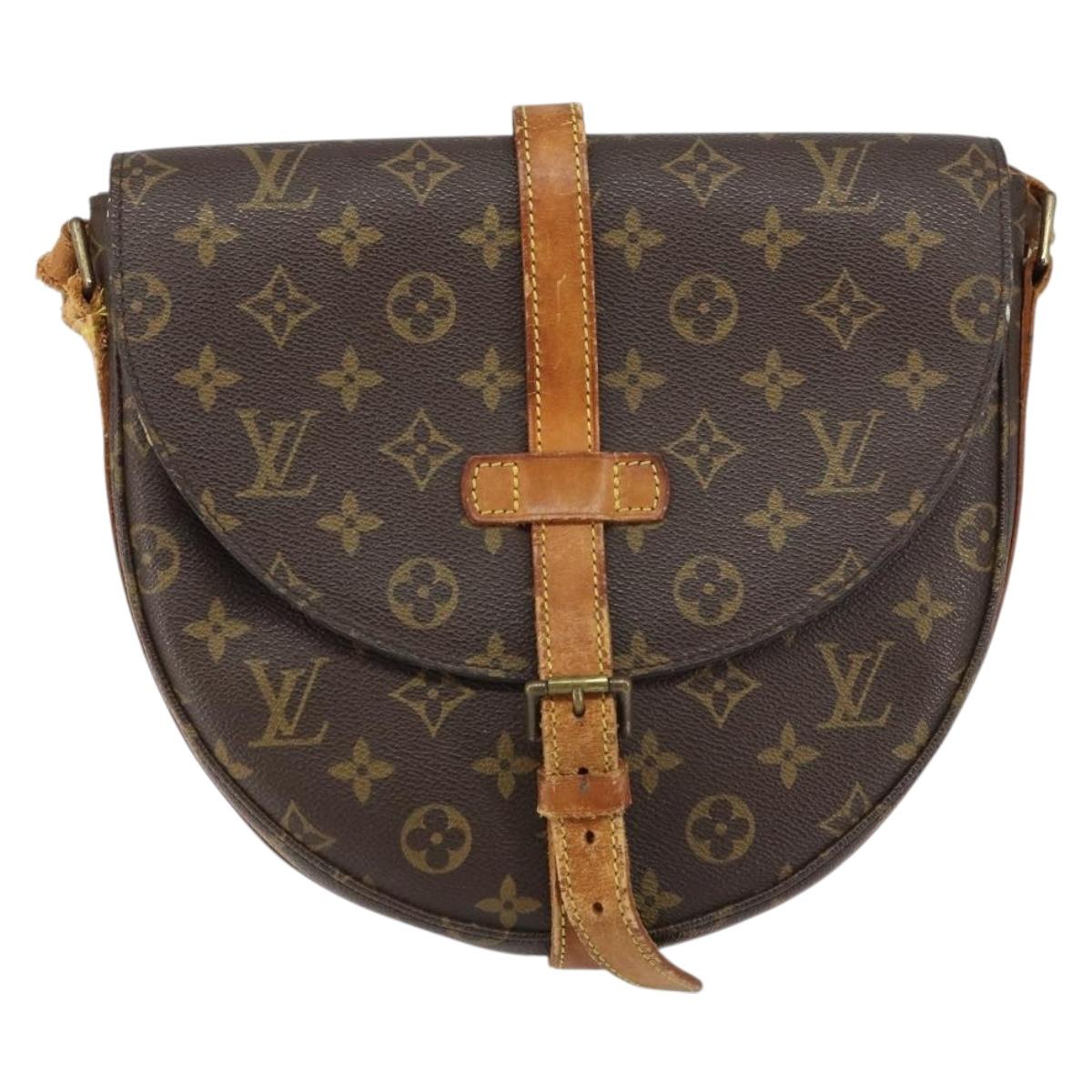 LOUIS VUITTON Monogram Chantilly GM Shoulder Bag M51232 LV Auth 160879