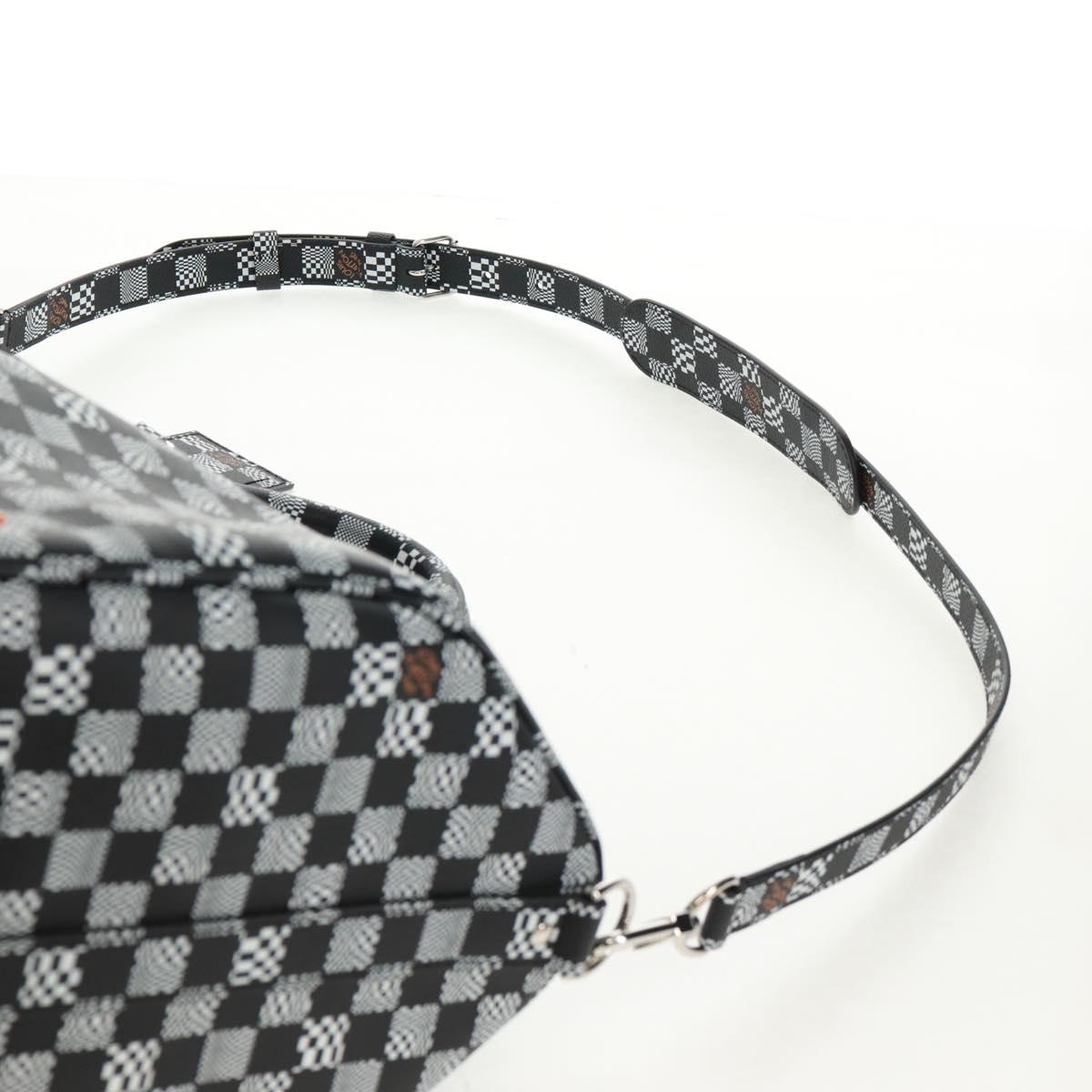 LOUIS VUITTON Damier Distorted Keepall Bandouliere 50 Bag N50028 Auth 160887SM