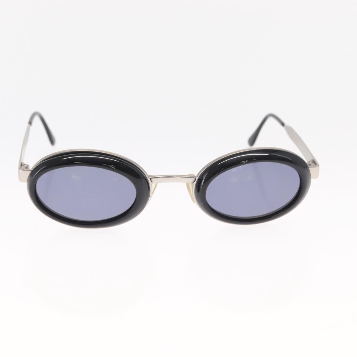 CHANEL Sunglasses metal Silver tone CC Auth 160904