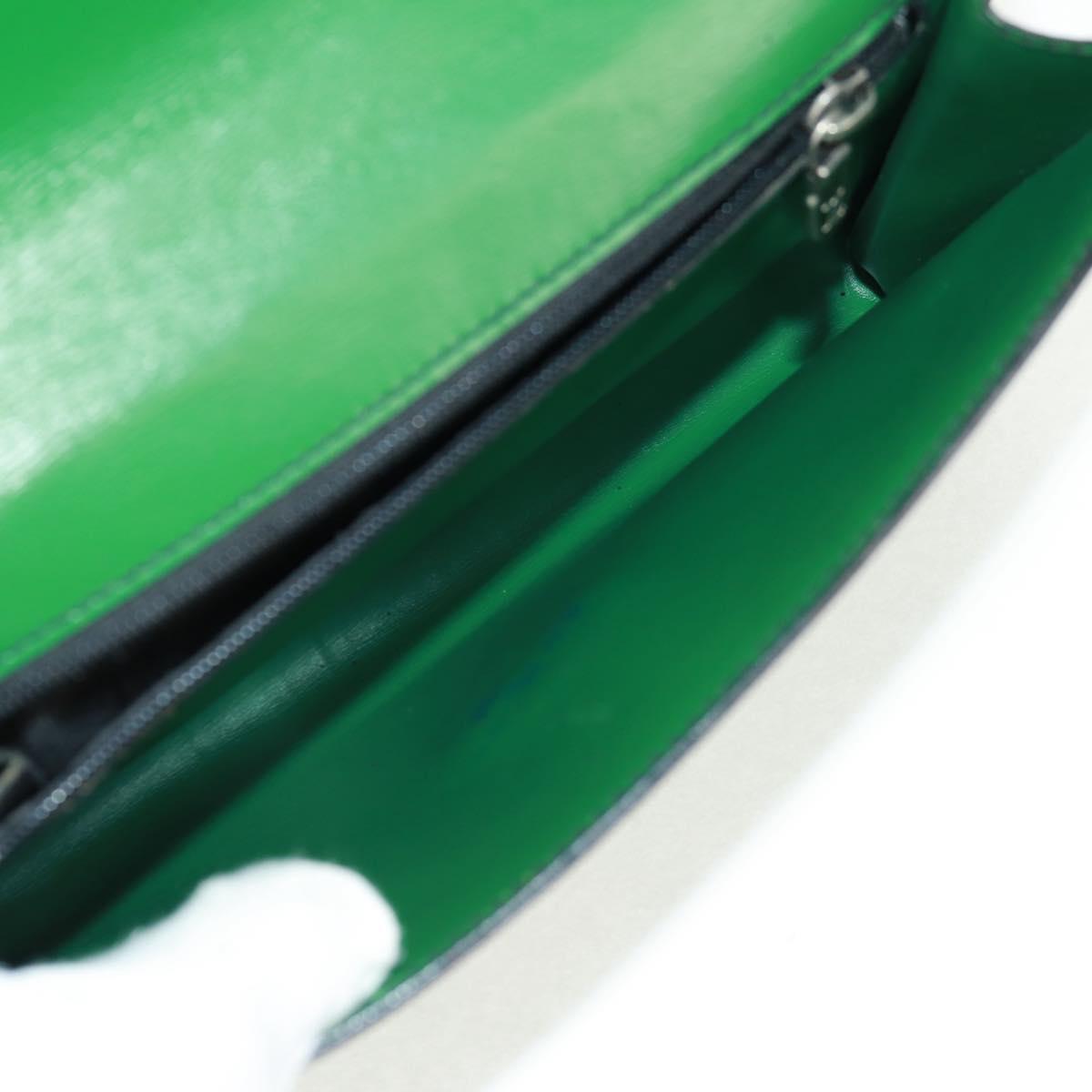 LOUIS VUITTON Monogram Epi Clutch Bag 2 Set Green LV Auth 160906