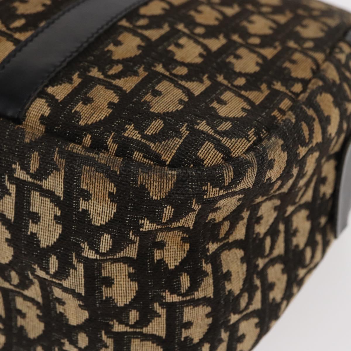 Christian Dior Trotter Canvas Boston Bag Navy Auth 160915