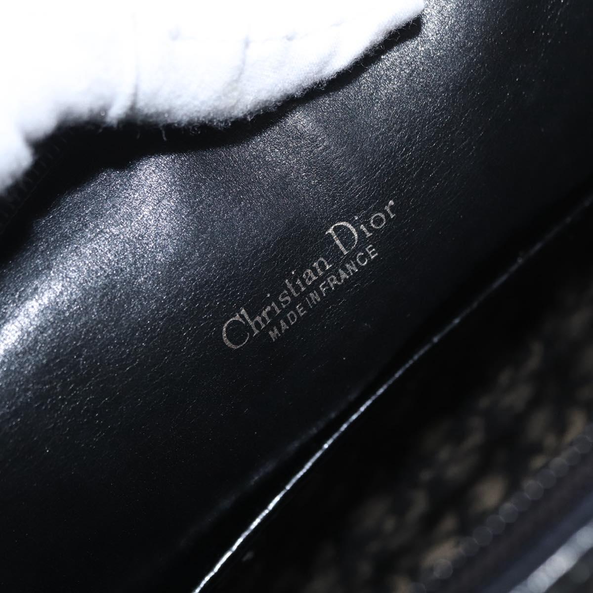 Christian Dior Trotter Canvas Boston Bag Navy Auth 160915