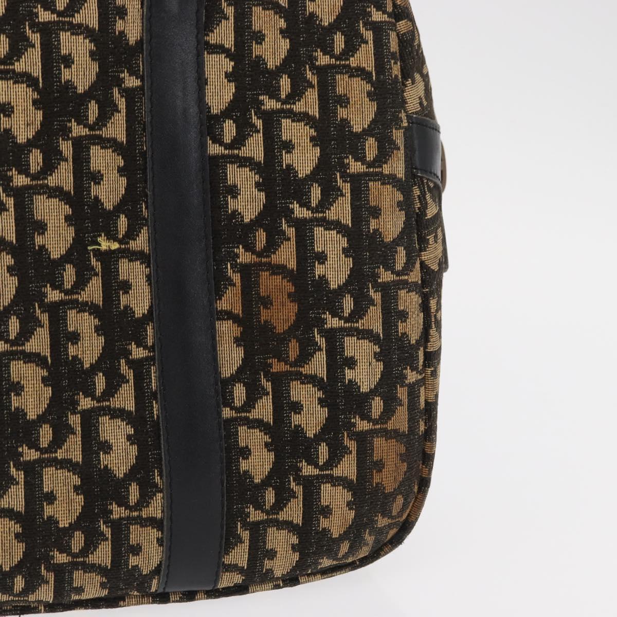 Christian Dior Trotter Canvas Boston Bag Navy Auth 160915