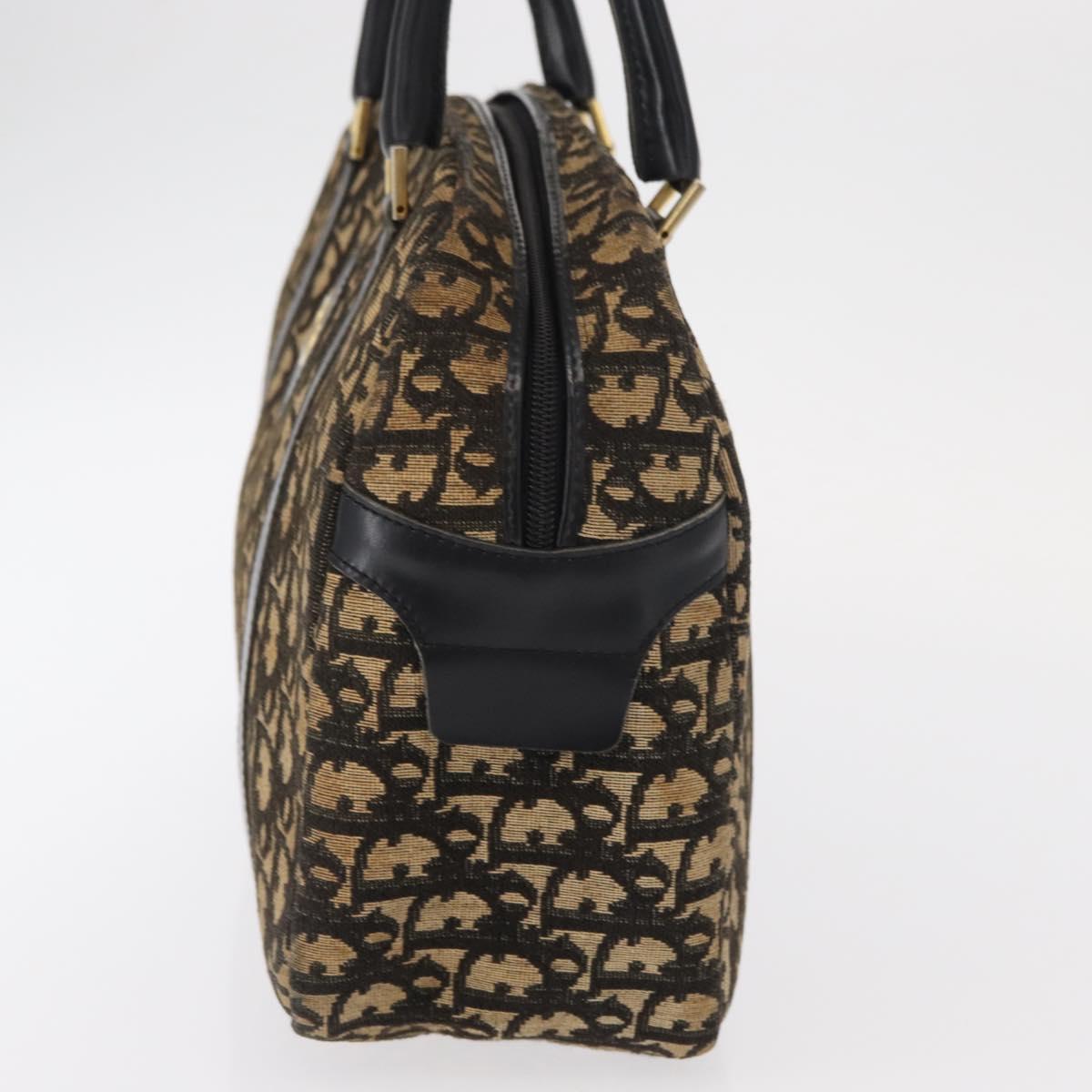 Christian Dior Trotter Canvas Boston Bag Navy Auth 160915