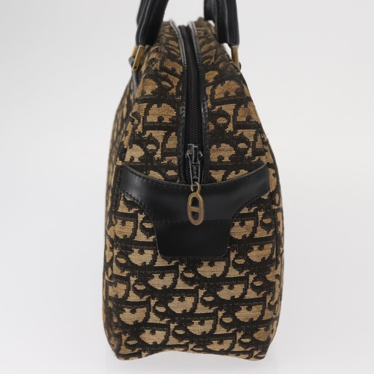 Christian Dior Trotter Canvas Boston Bag Navy Auth 160915