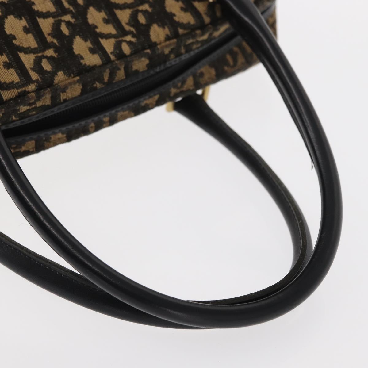 Christian Dior Trotter Canvas Boston Bag Navy Auth 160915