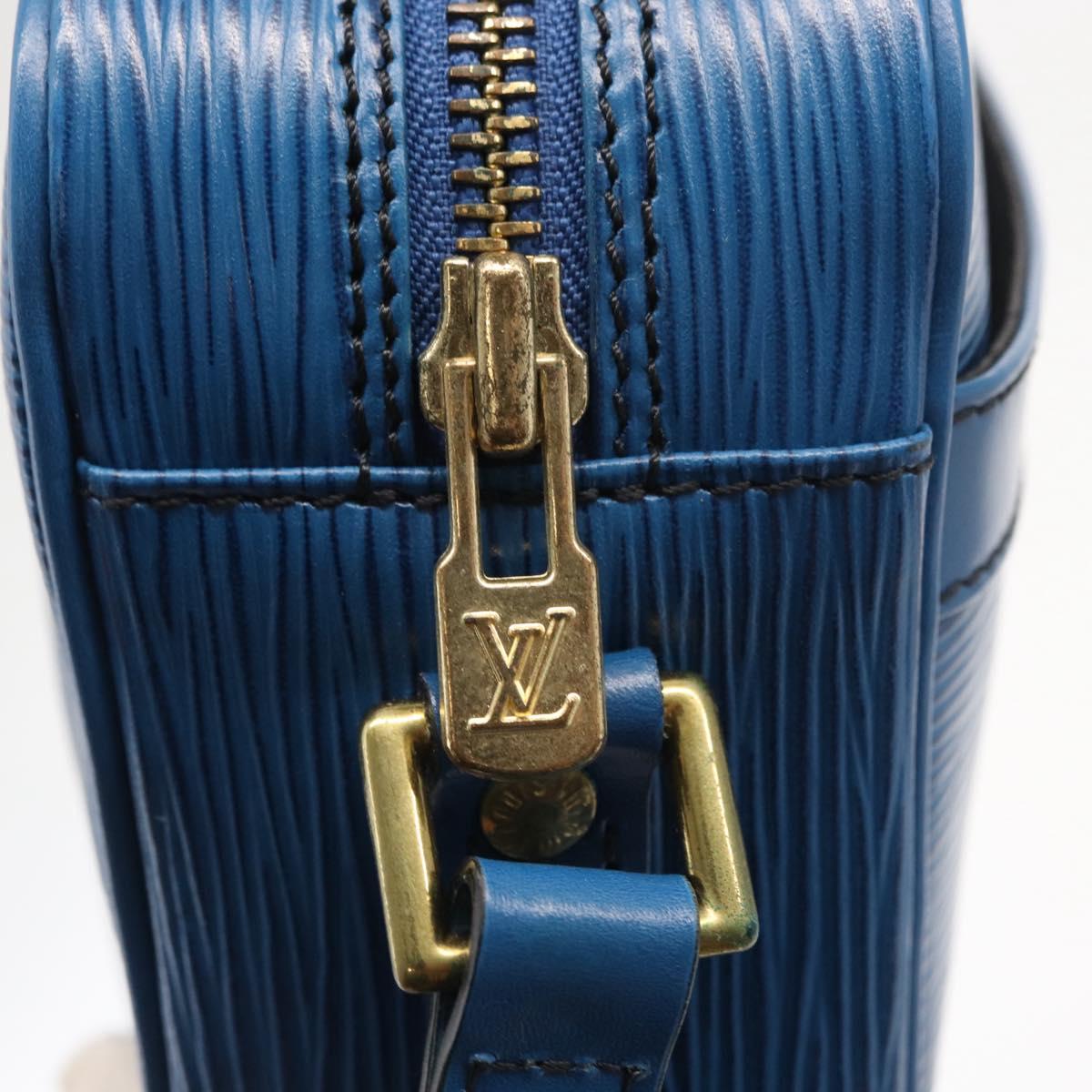 LOUIS VUITTON Epi Trocadero 23 Shoulder Bag Blue M52305 LV Auth 160931