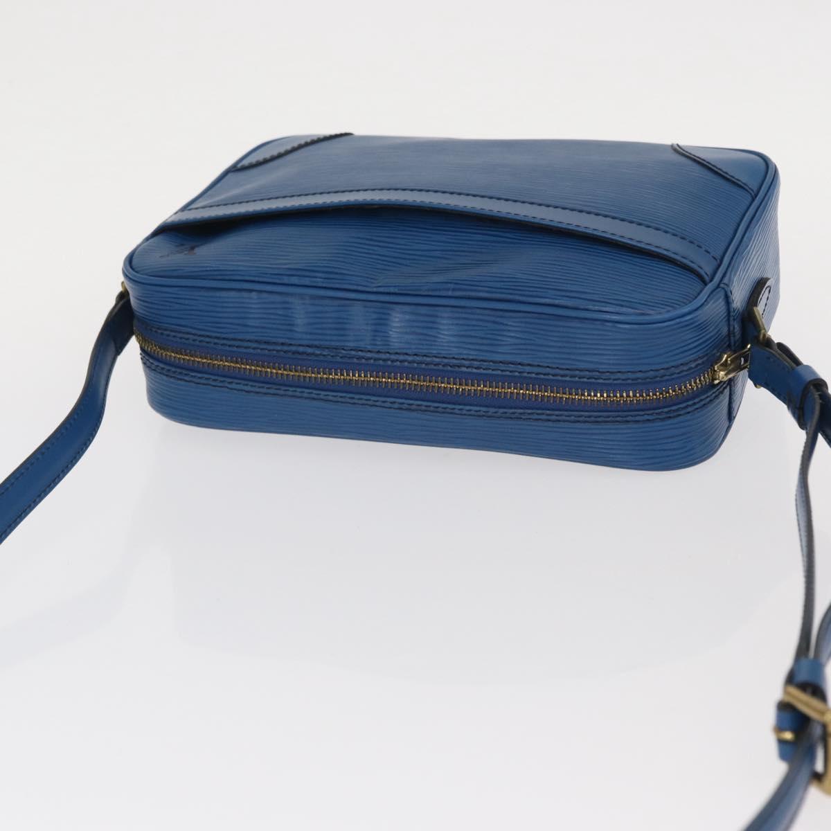 LOUIS VUITTON Epi Trocadero 23 Shoulder Bag Blue M52305 LV Auth 160931
