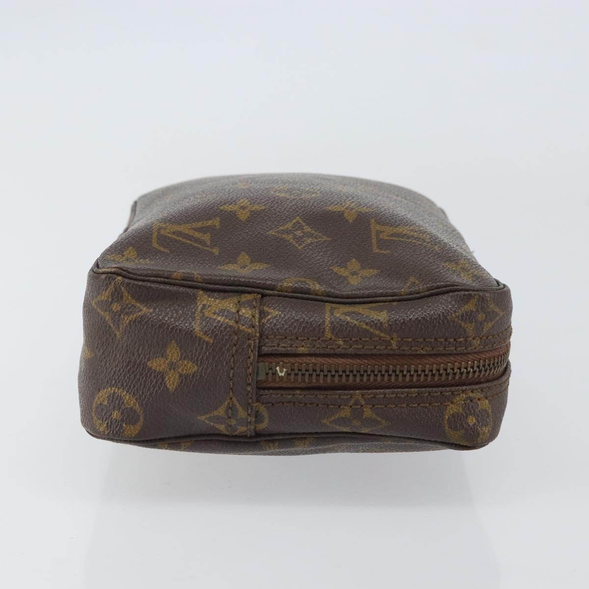 LOUIS VUITTON Monogram Trousse Toilette 23 Clutch Bag M47524 LV Auth 160935