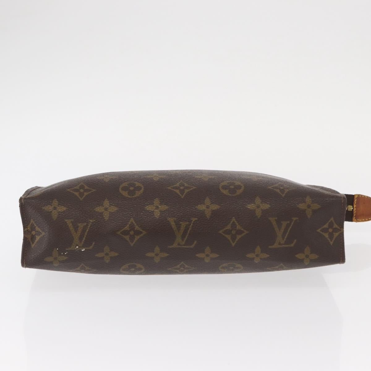 LOUIS VUITTON Monogram Poche Toilette 26 Pouch M47542 LV Auth 160946