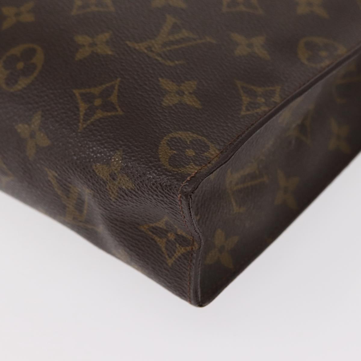 LOUIS VUITTON Monogram Poche Toilette 26 Pouch M47542 LV Auth 160946