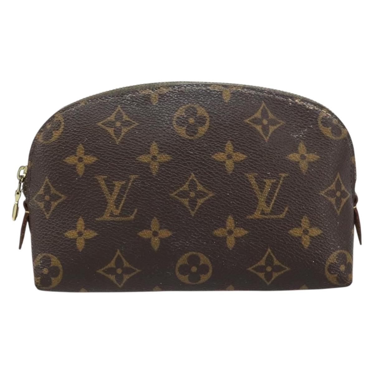 LOUIS VUITTON Monogram Pochette Cosmetic PM Pouch M43998 LV Auth 160952