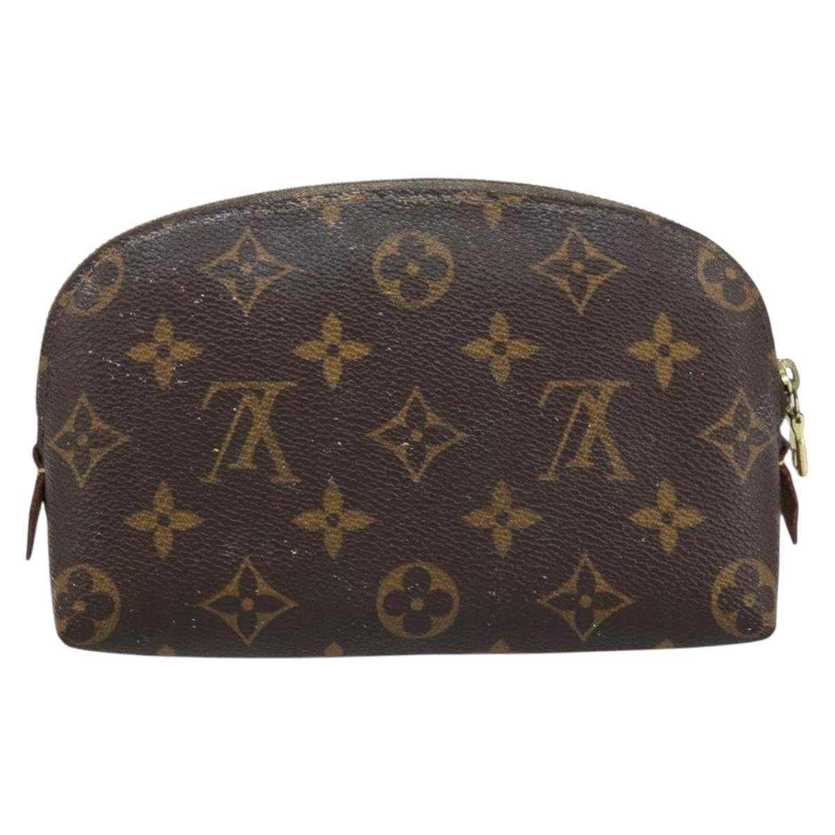LOUIS VUITTON Monogram Pochette Cosmetic PM Pouch M43998 LV Auth 160952