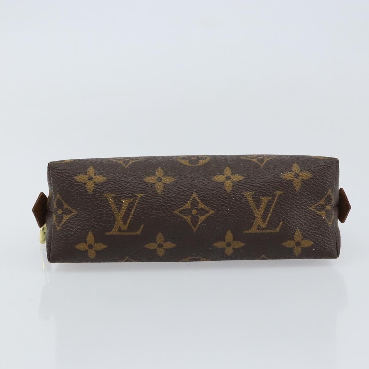 LOUIS VUITTON Monogram Pochette Cosmetic PM Pouch M43998 LV Auth 160952