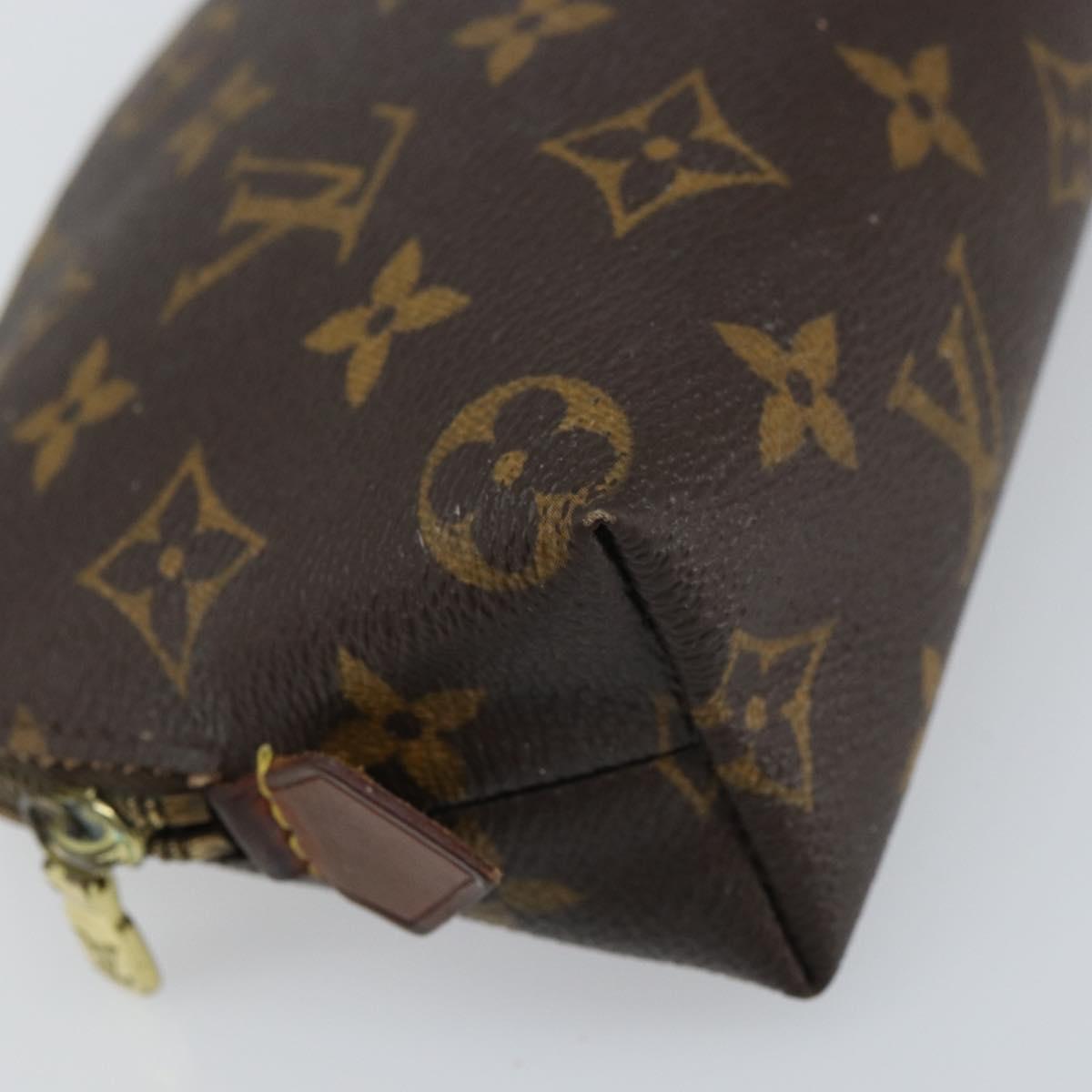 LOUIS VUITTON Monogram Pochette Cosmetic PM Pouch M43998 LV Auth 160952