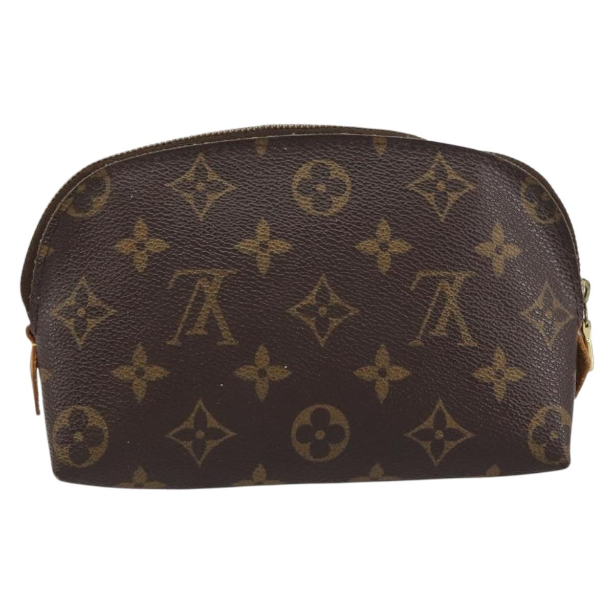 LOUIS VUITTON Monogram Pochette Cosmetic PM Pouch M43998 LV Auth 160954