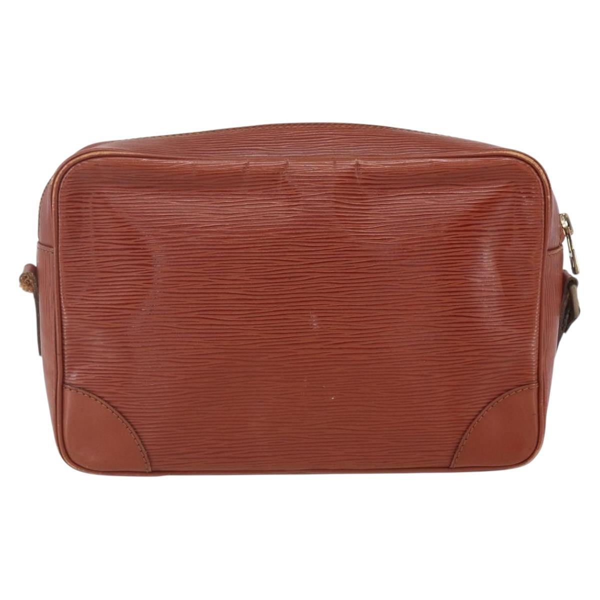 LOUIS VUITTON Epi Trocadero 23 Shoulder Bag Brown M52313 LV Auth 160971