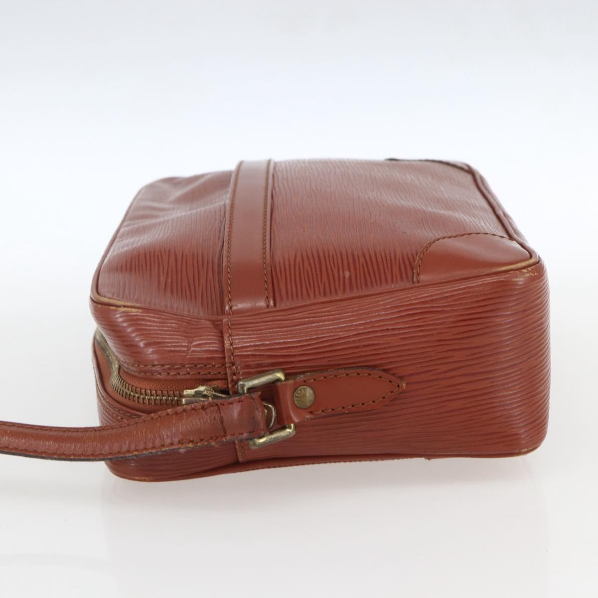 LOUIS VUITTON Epi Trocadero 23 Shoulder Bag Brown M52313 LV Auth 160971
