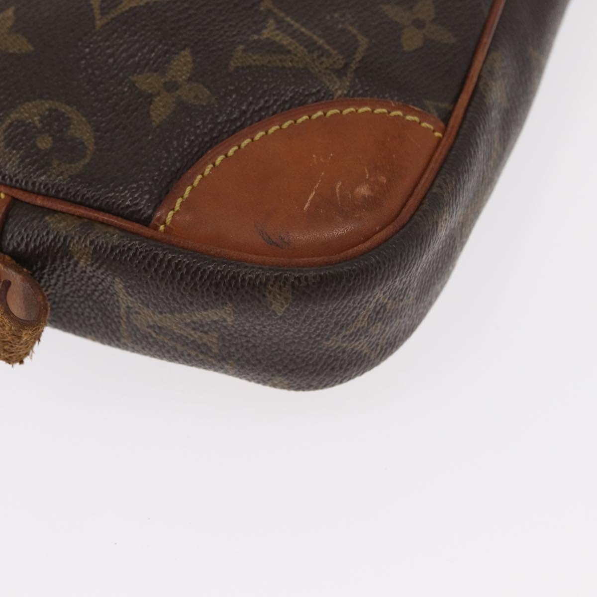LOUIS VUITTON Monogram Marly Dragonne GM Clutch Bag M51825 LV Auth 160978