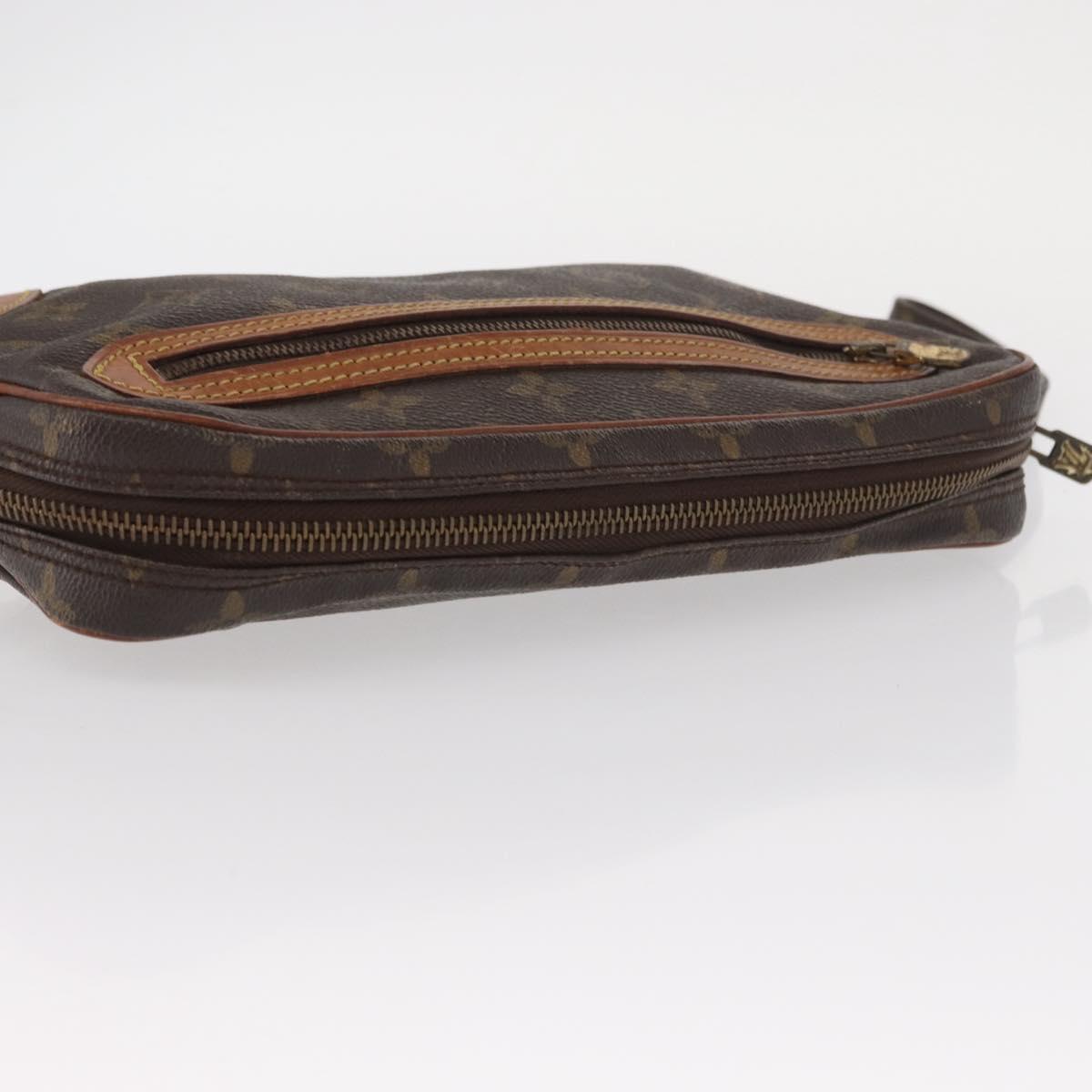 LOUIS VUITTON Monogram Marly Dragonne GM Clutch Bag M51825 LV Auth 160978