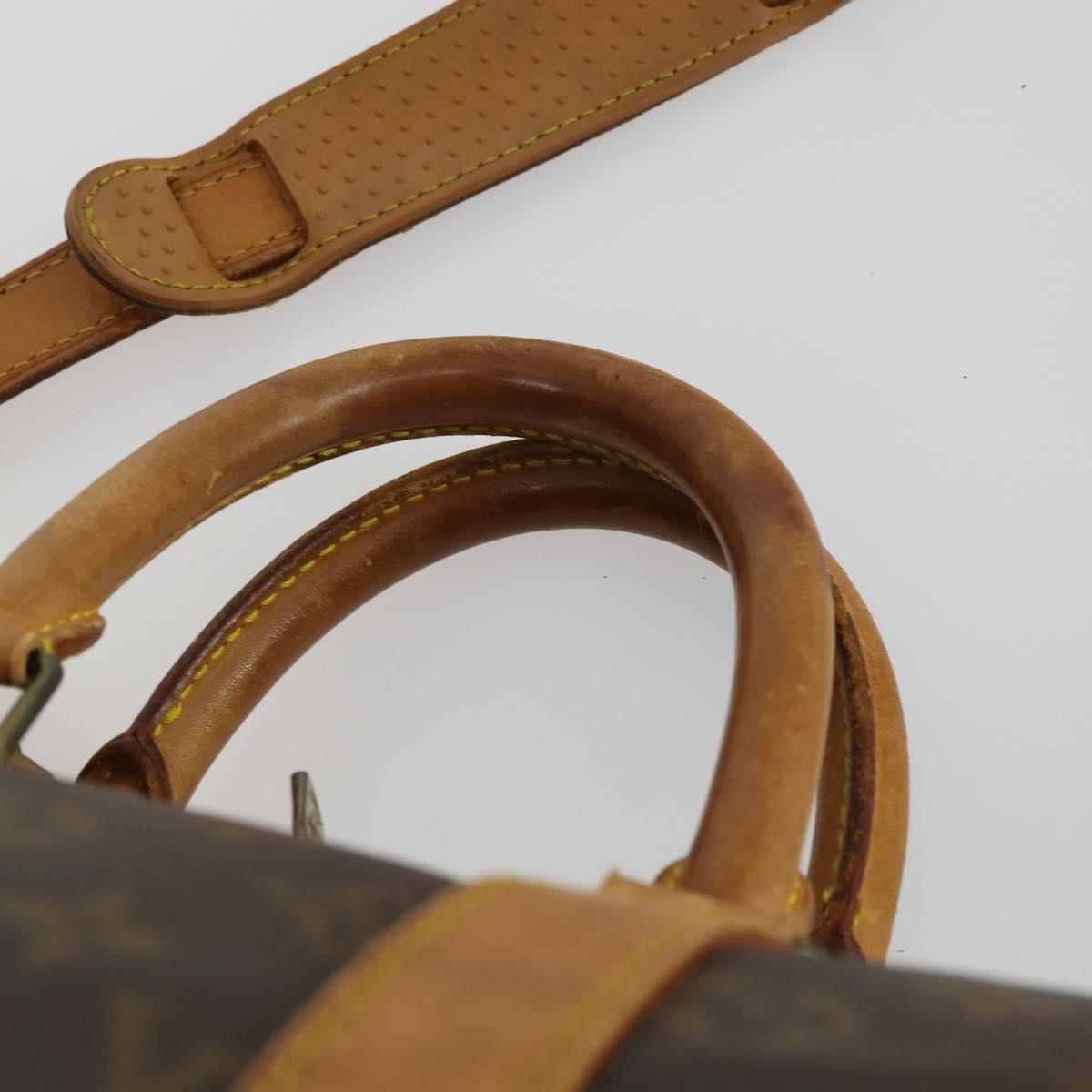 LOUIS VUITTON Monogram Keepall Bandouliere 45 Boston Bag M41418 LV Auth 161042