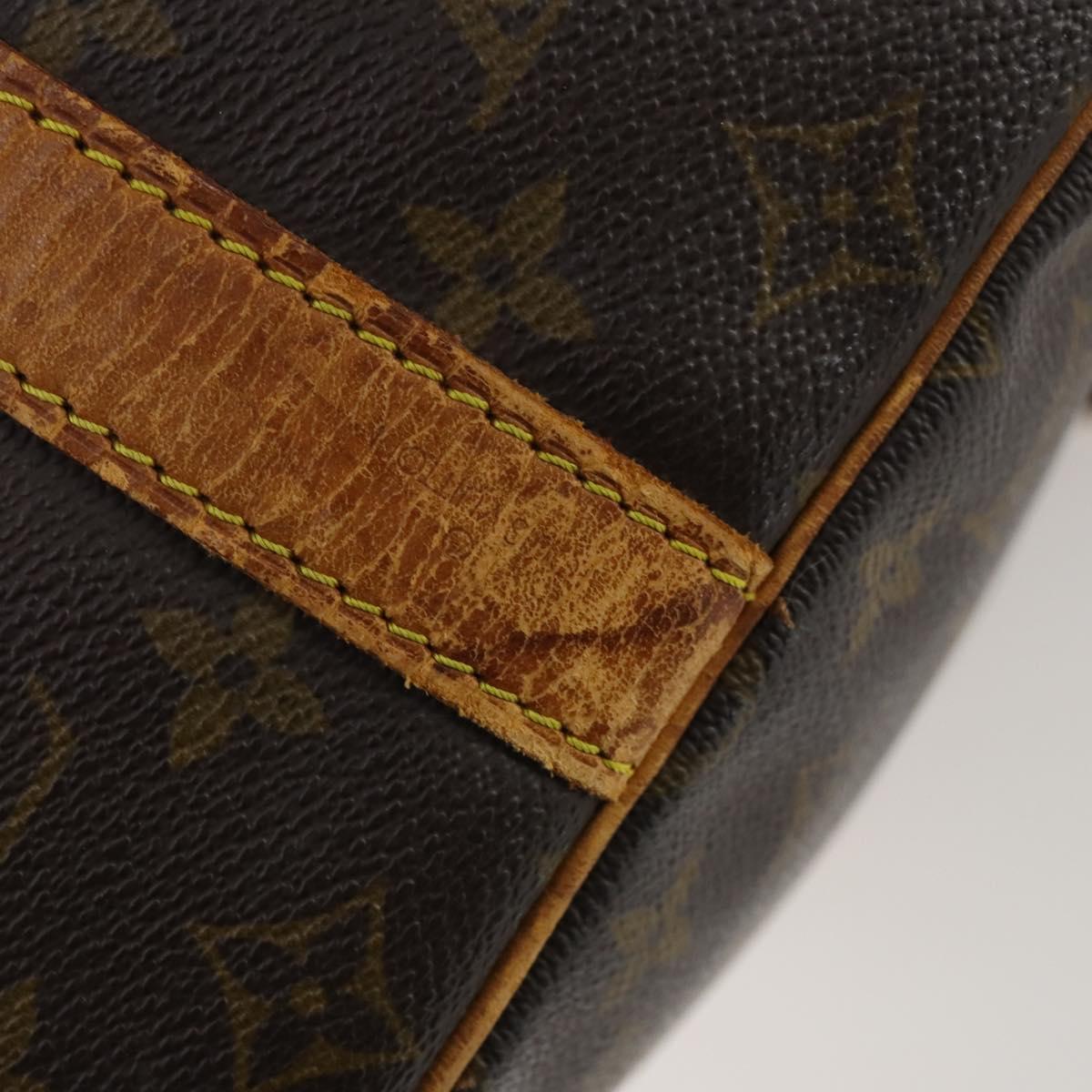 LOUIS VUITTON Monogram Keepall Bandouliere 45 Boston Bag M41418 LV Auth 161042