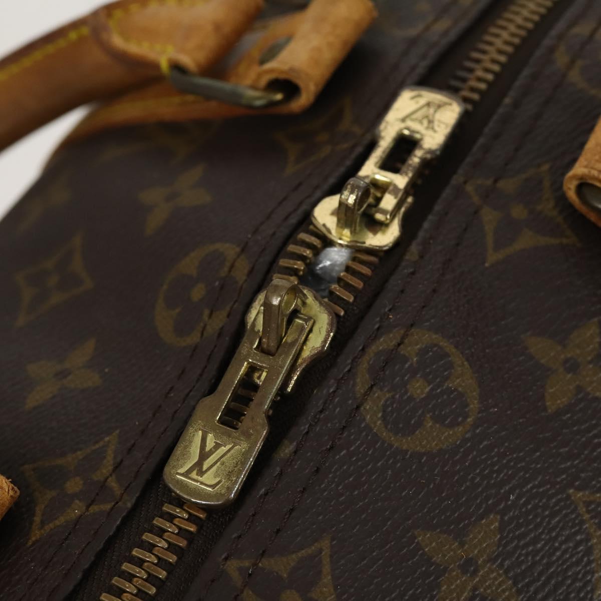 LOUIS VUITTON Monogram Keepall Bandouliere 45 Boston Bag M41418 LV Auth 161042