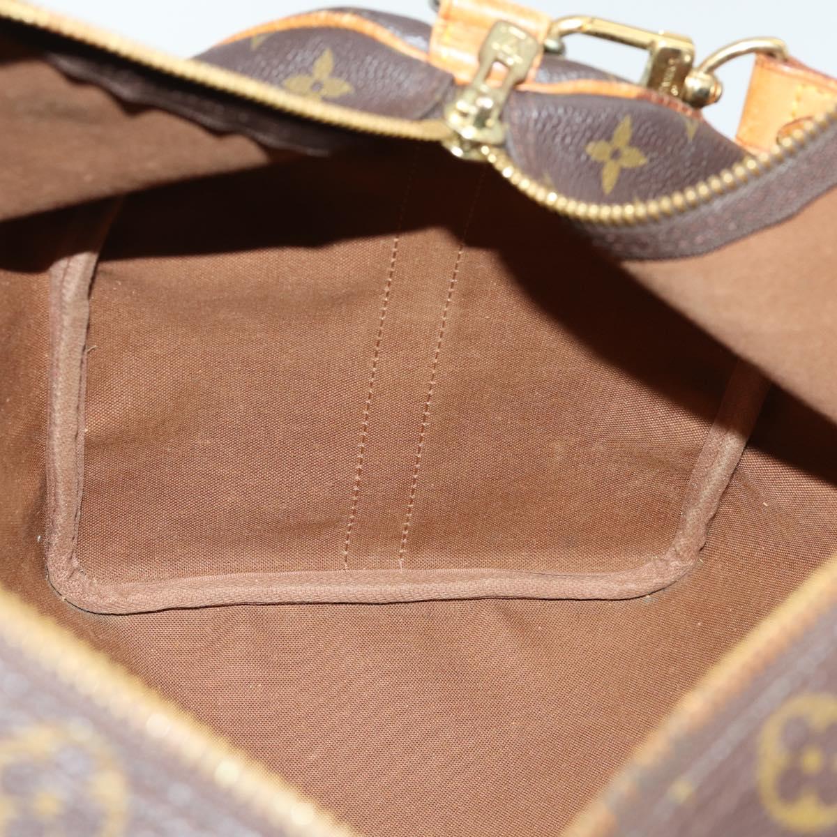 LOUIS VUITTON Monogram Keepall Bandouliere 45 Boston Bag M41418 LV Auth 161042