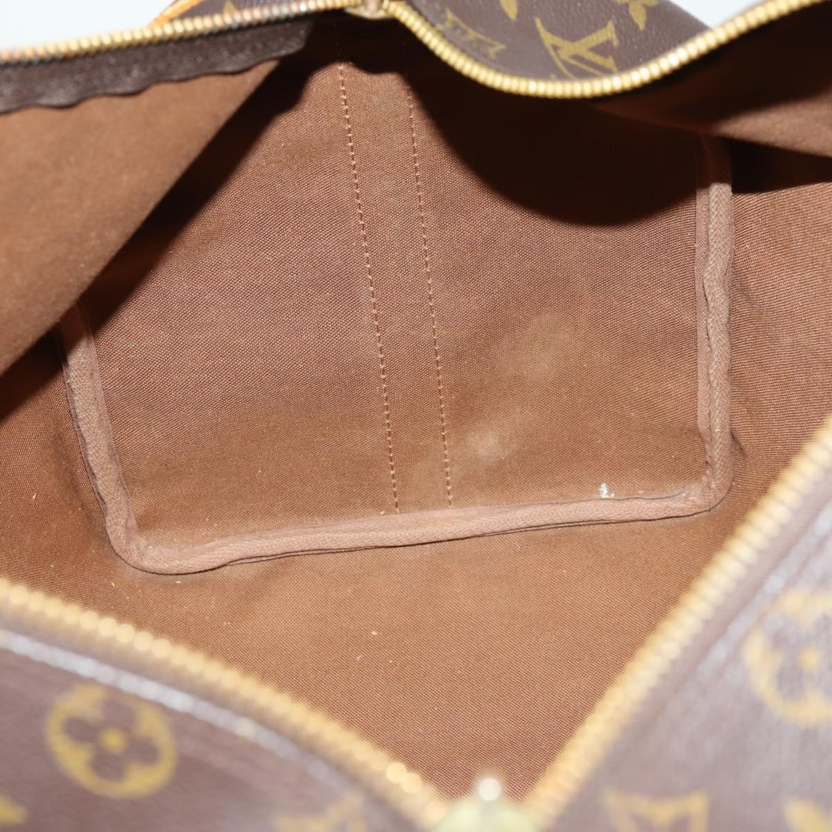 LOUIS VUITTON Monogram Keepall Bandouliere 45 Boston Bag M41418 LV Auth 161042