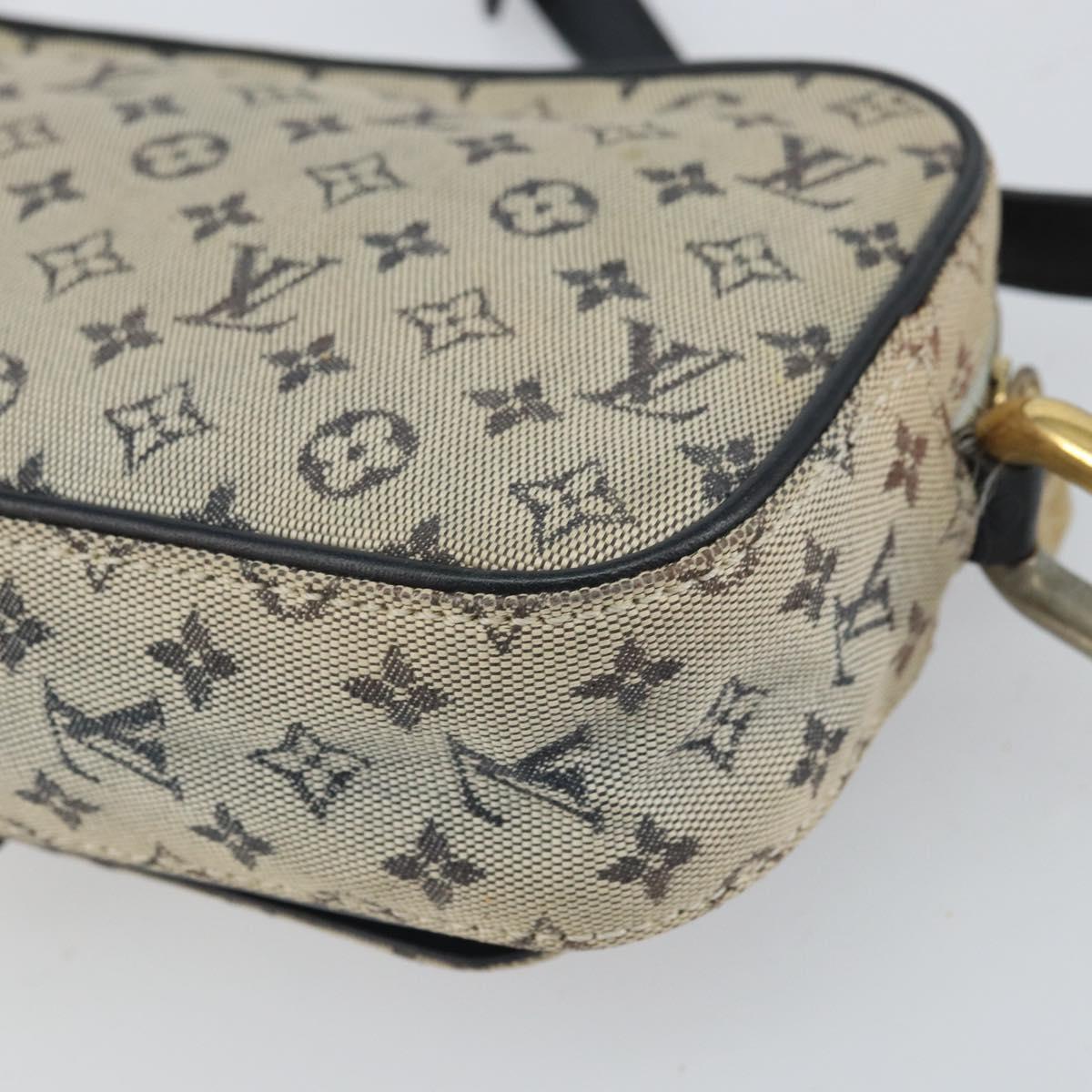 LOUIS VUITTON Monogram Mini Juliet MM Shoulder Bag Blue M92004 LV Auth 161047