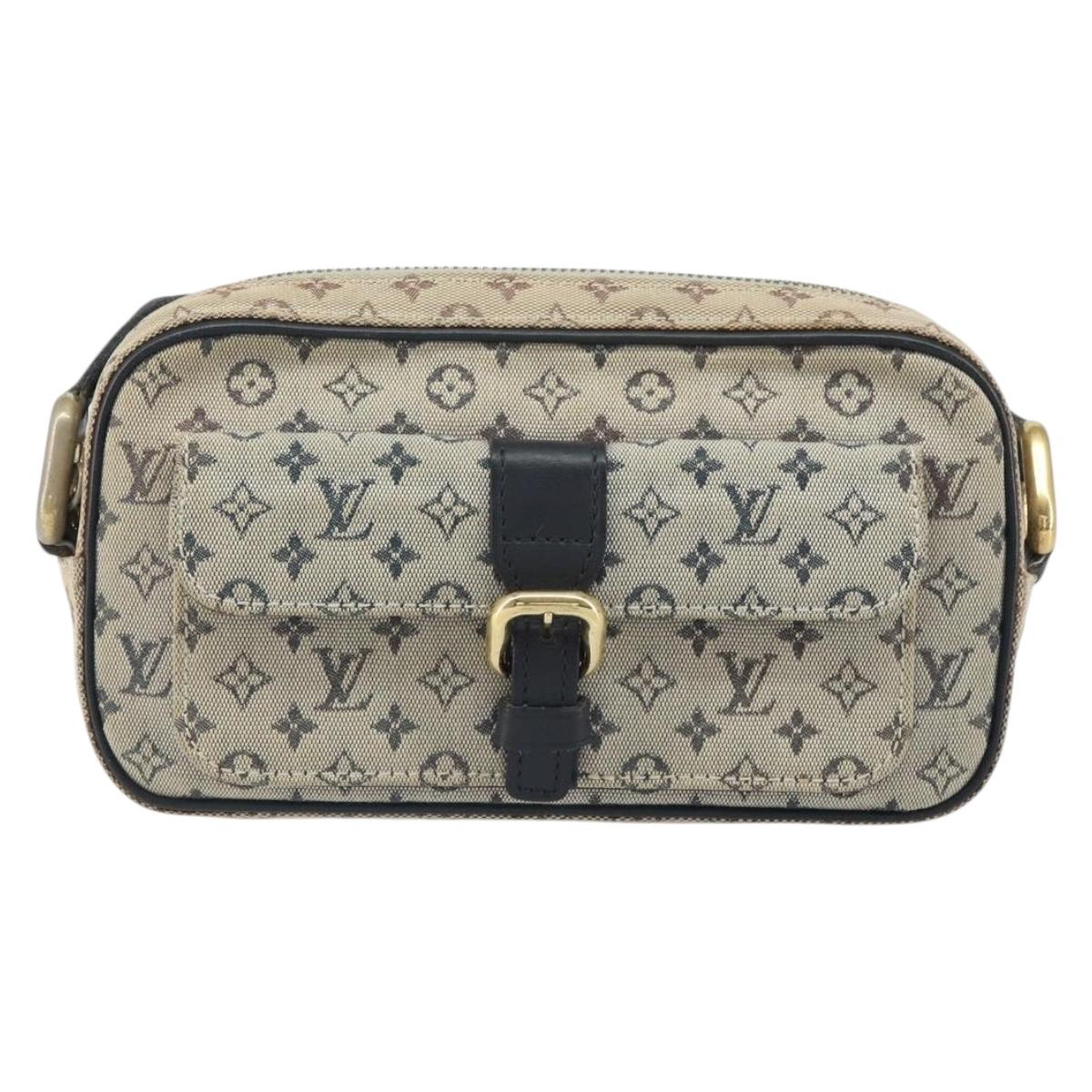 LOUIS VUITTON Monogram Mini Juliet MM Shoulder Bag Blue M92004 LV Auth 161047