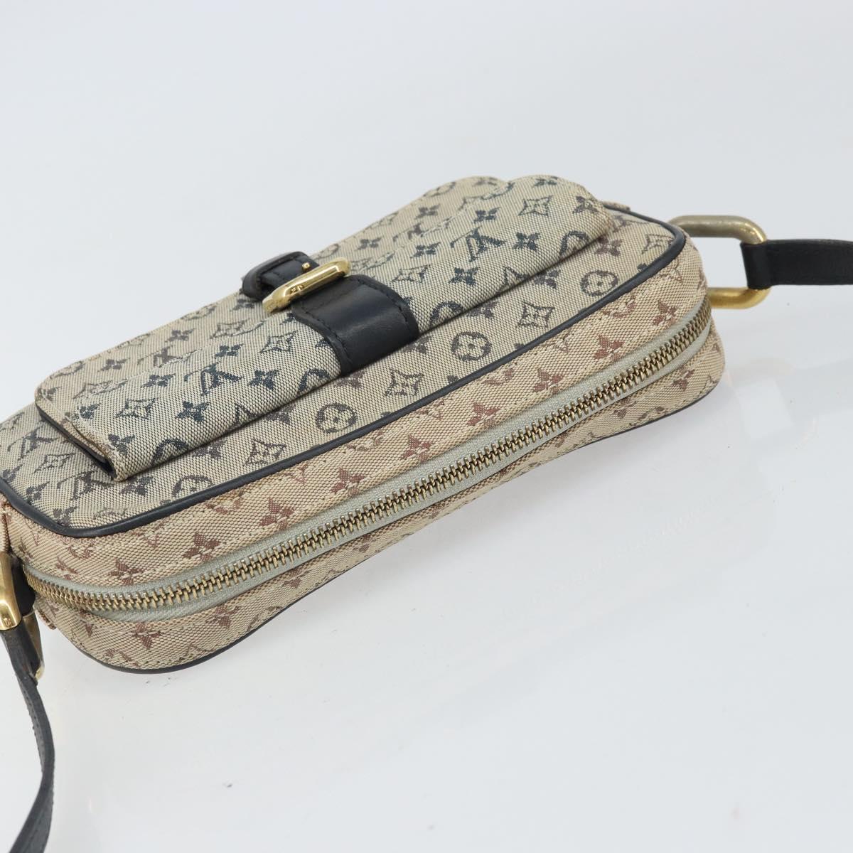 LOUIS VUITTON Monogram Mini Juliet MM Shoulder Bag Blue M92004 LV Auth 161047