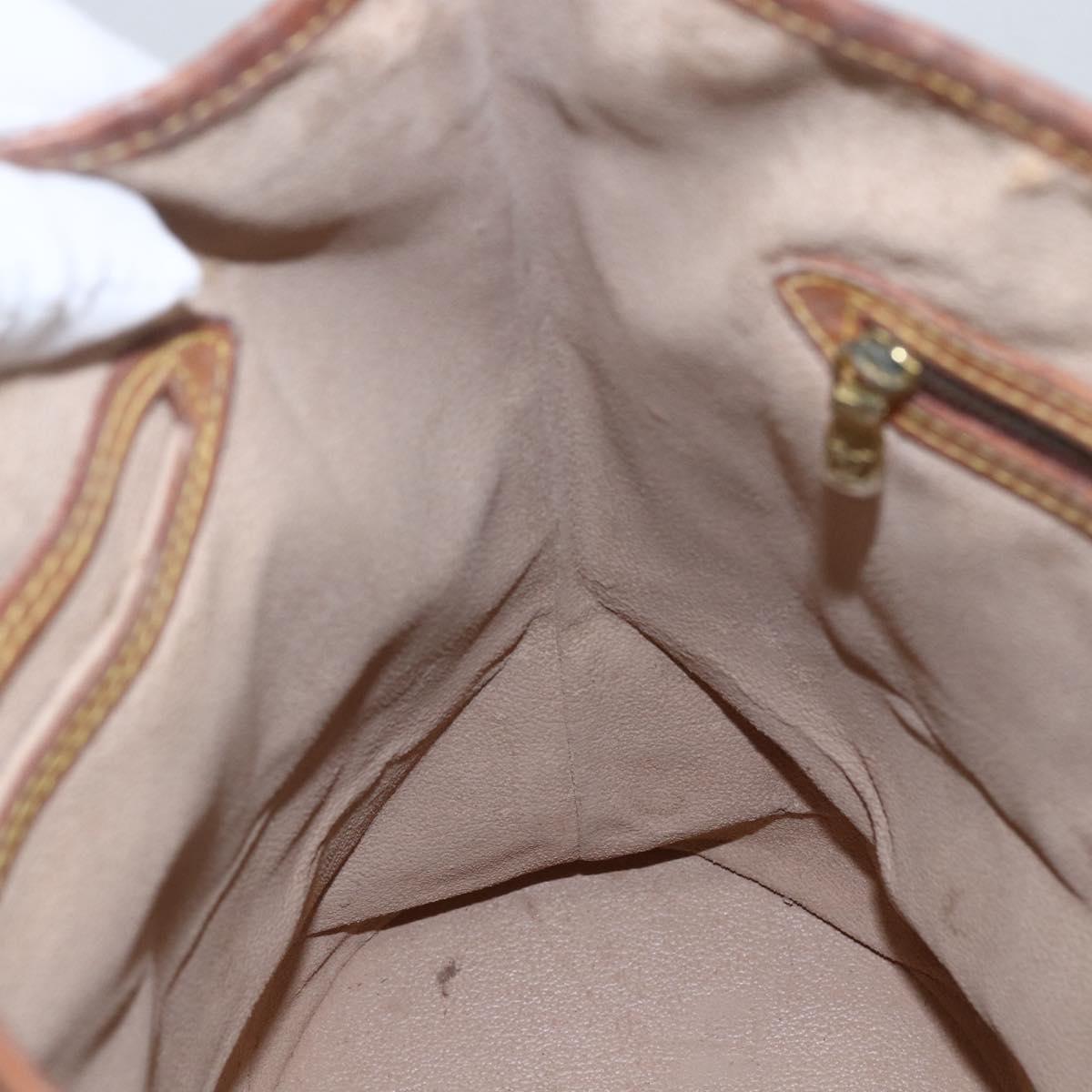 LOUIS VUITTON Monogram Bucket GM Shoulder Bag M42236 LV Auth 161071