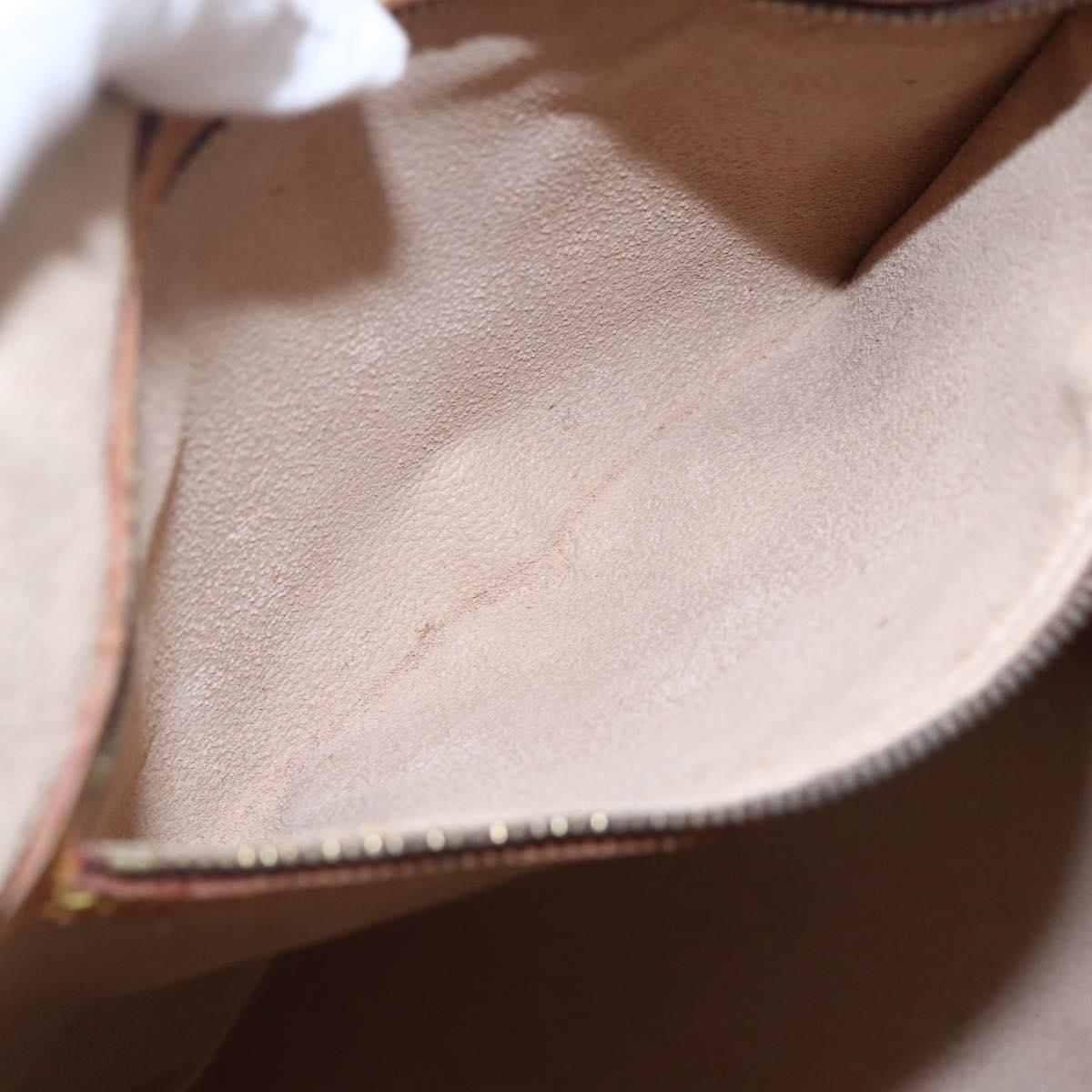 LOUIS VUITTON Monogram Bucket GM Shoulder Bag M42236 LV Auth 161071