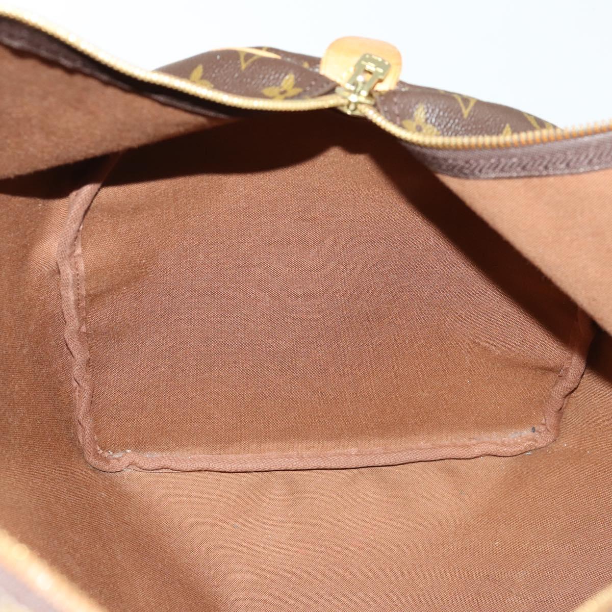 LOUIS VUITTON Monogram Keepall 55 Boston Bag M41424 LV Auth 161113