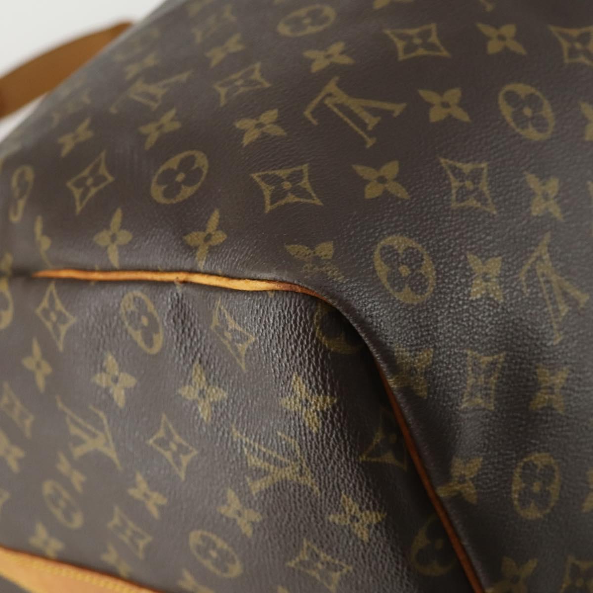 LOUIS VUITTON Monogram Keepall Bandouliere 60 Boston Bag M41412 LV Auth 161133